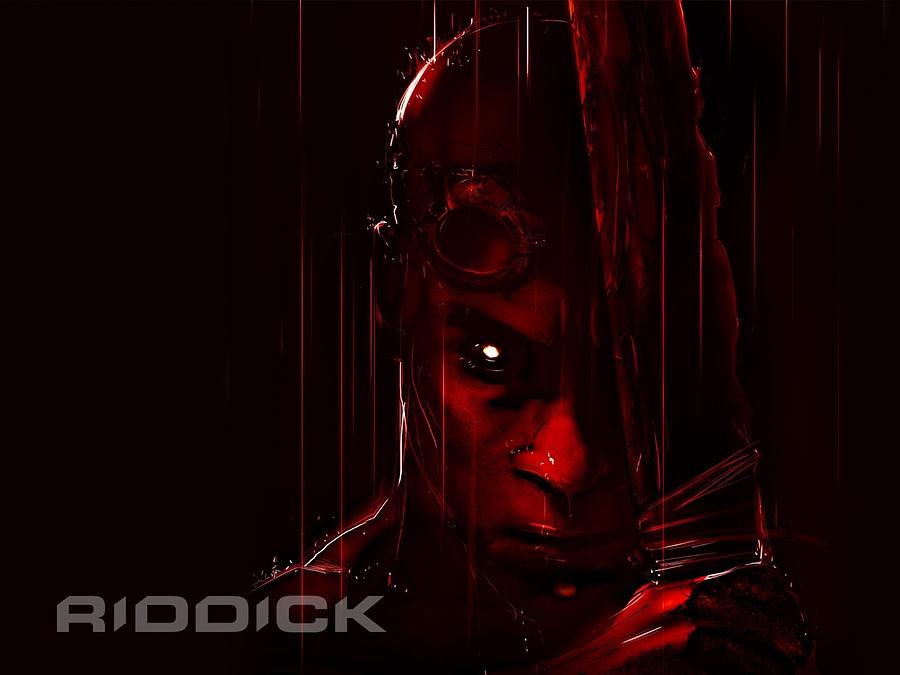 Device Digital Art - Riddick #1 by Super Lovely