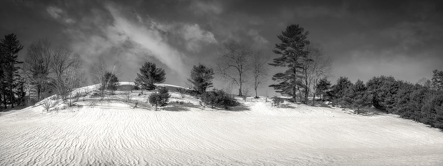 Ripples In The Snow #1 Photograph by Guy Whiteley