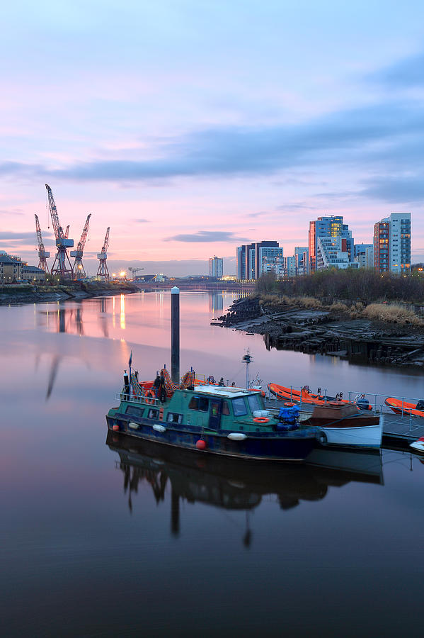 River Clyde View #1 Photograph by Grant Glendinning