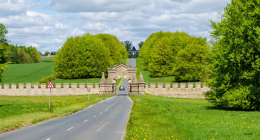 Road to Burghley House Photograph by Shanna Hyatt
