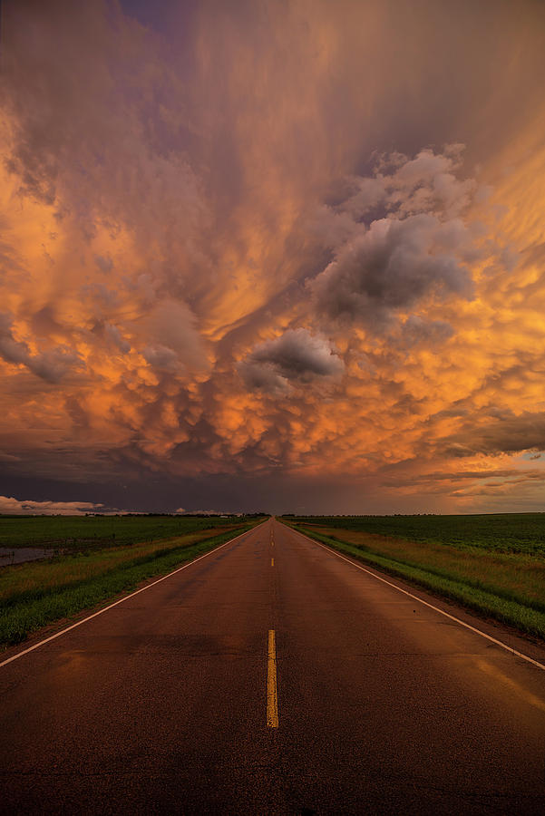 Road to Mammatus  #2 Photograph by Aaron J Groen
