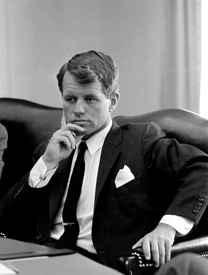 Robert Kennedy Photo Photograph by War Is Hell Store