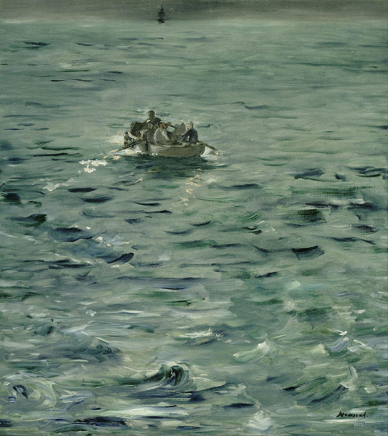 Rocheforts Escape #4 Painting by Edouard Manet