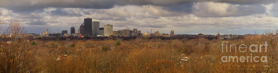 Rochester Winter Panorama #2 Photograph by William Norton