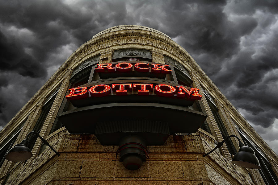 Rock Bottom #1 Photograph by Jerry Golab