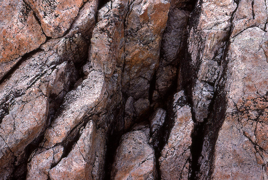 Abstract Photograph - Rock Texture 2  #1 by Lyle Crump