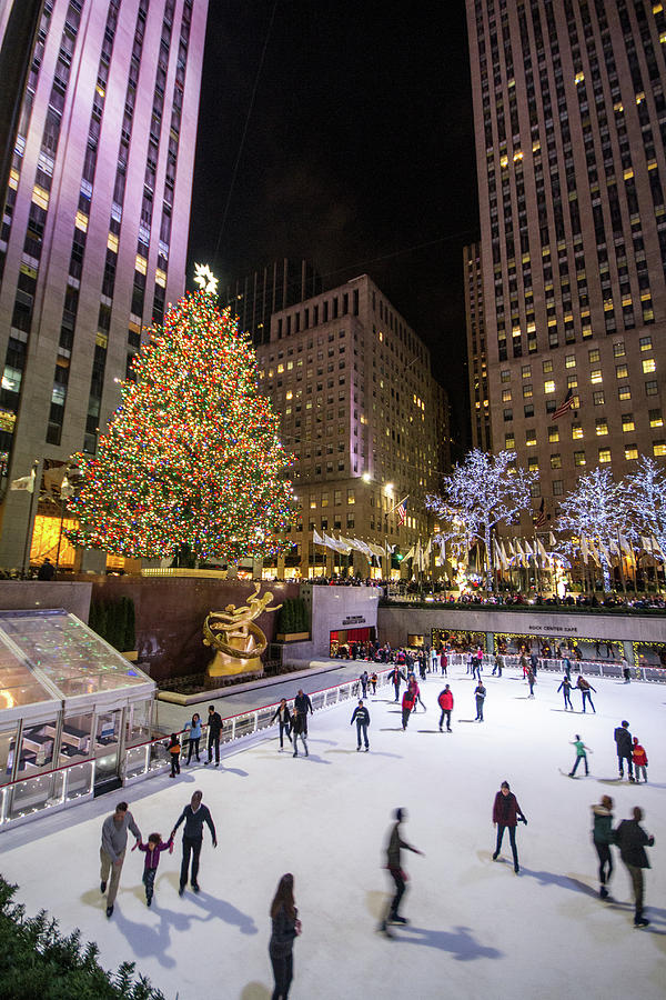 Rockefeller Center Christmas Tree Photograph