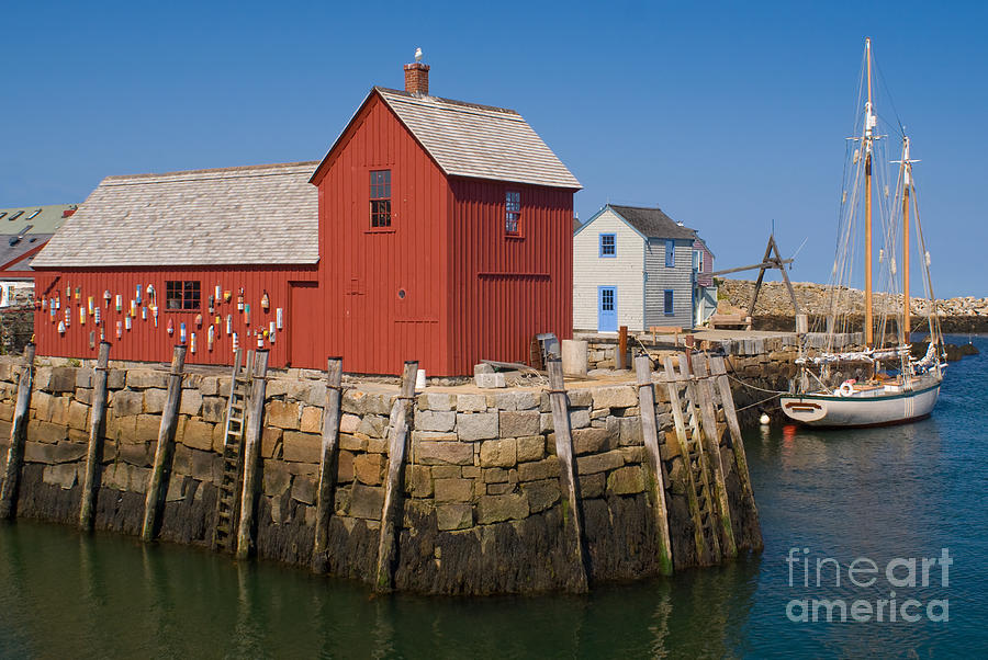 Rockport - Massachusetts #1 Photograph by Anthony Totah