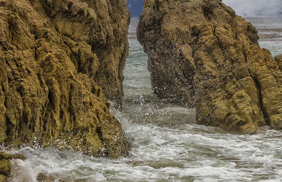 Rocks and Water #1 Photograph by Robert Hebert