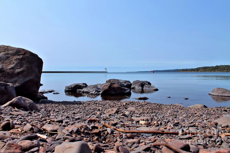 Rocks of Lake Superior 11 #1 Photograph by Jimmy Ostgard