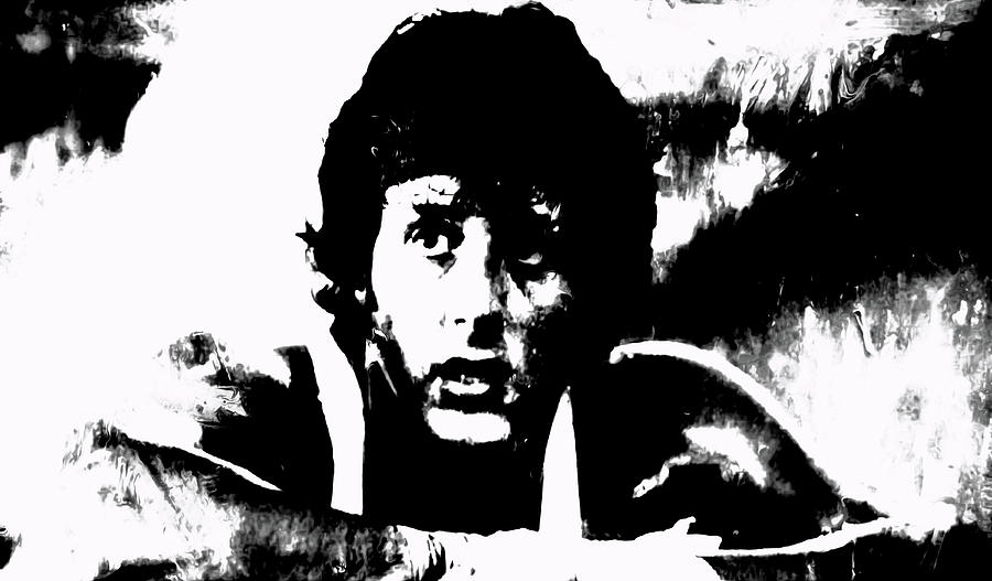 Rocky #1 Mixed Media by Brian Reaves