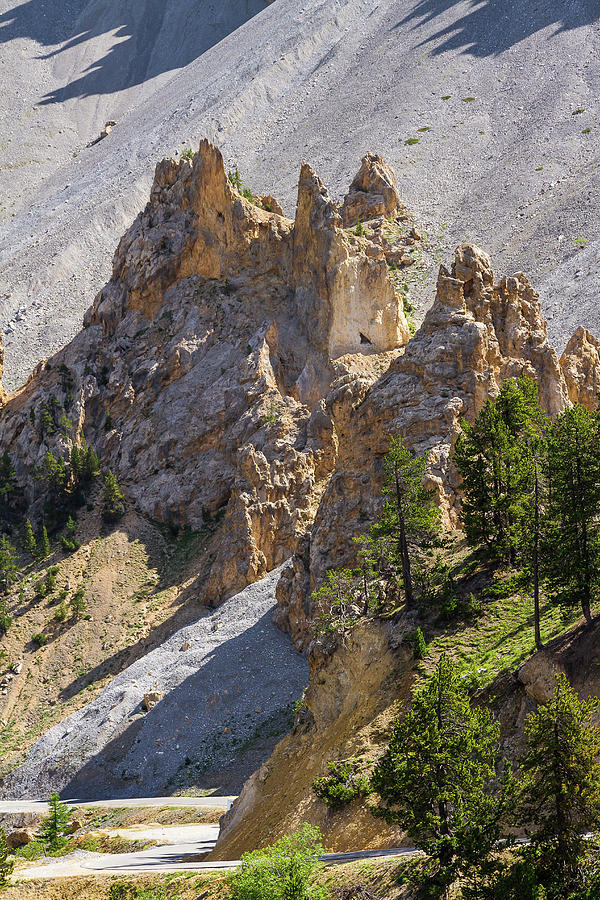 Rocky Landscape - French Alps #1 Photograph by Paul MAURICE