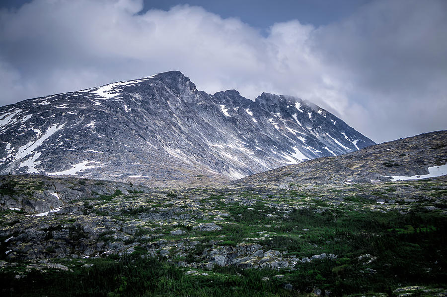 Rocky Mountains Nature Scenes On Alaska British Columbia Border #1 Photograph by Alex Grichenko