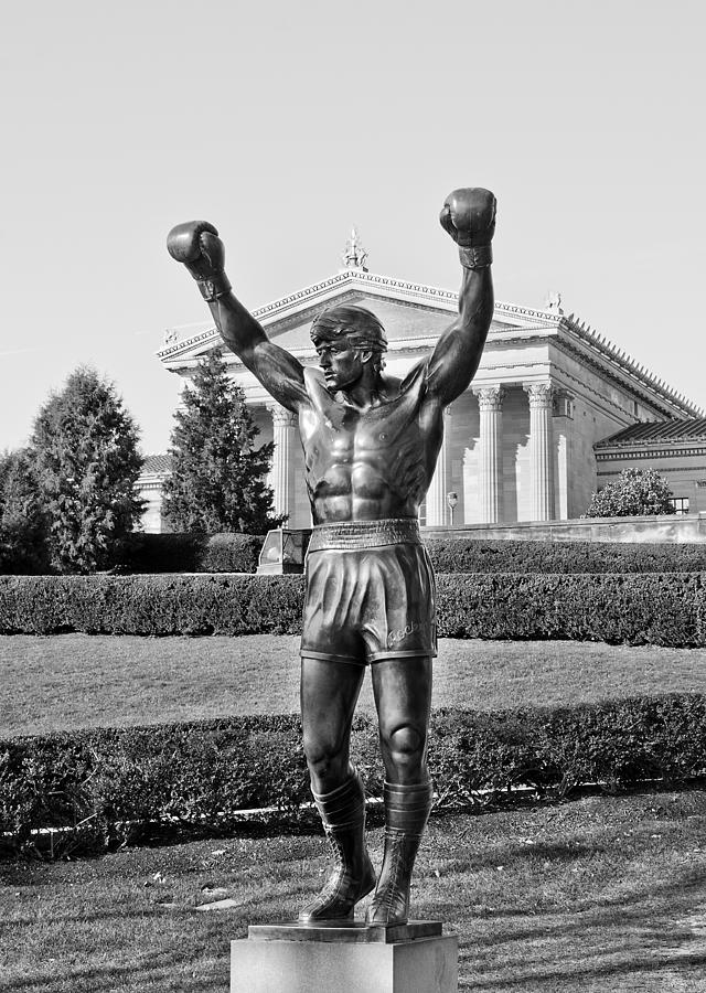 Rocky Movie Photograph - Rocky Statue - Philadelphia #1 by Brendan Reals