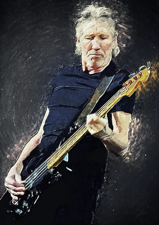 Roger Waters Digital Art by Zapista OU | Fine Art America