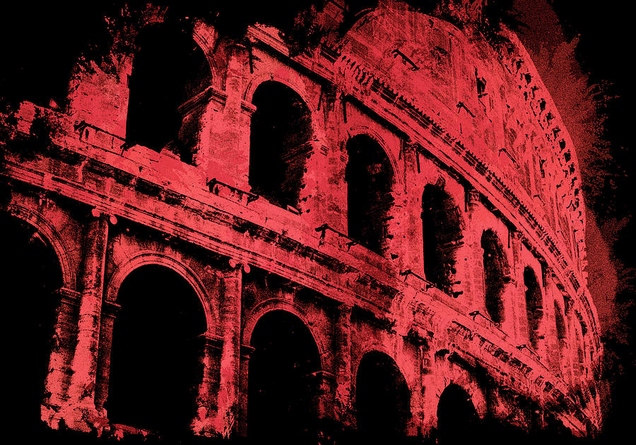 Roman Colosseum #1 Painting by AM FineArtPrints
