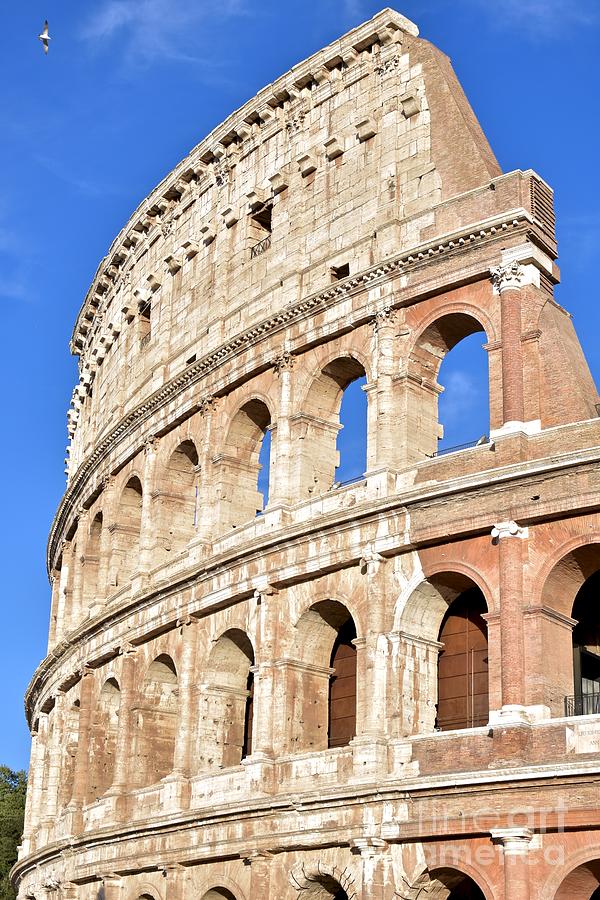 Architecture Photograph - Roman Colosseum #1 by JL Images