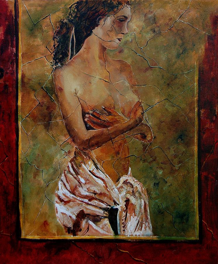 Roman nude 67 Painting by Pol Ledent
