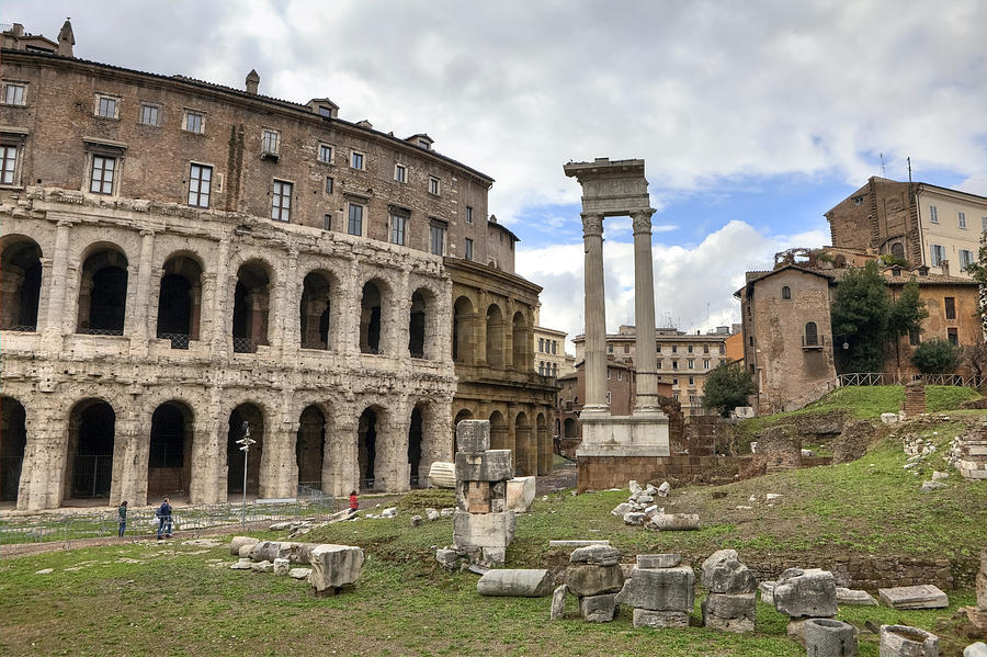 Rome - Theatre of marcellus #1 Photograph by Joana Kruse