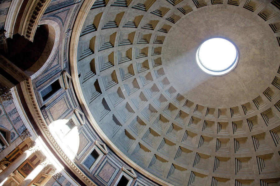 Rome Pantheon, Italy #1 Photograph by Paolo Modena