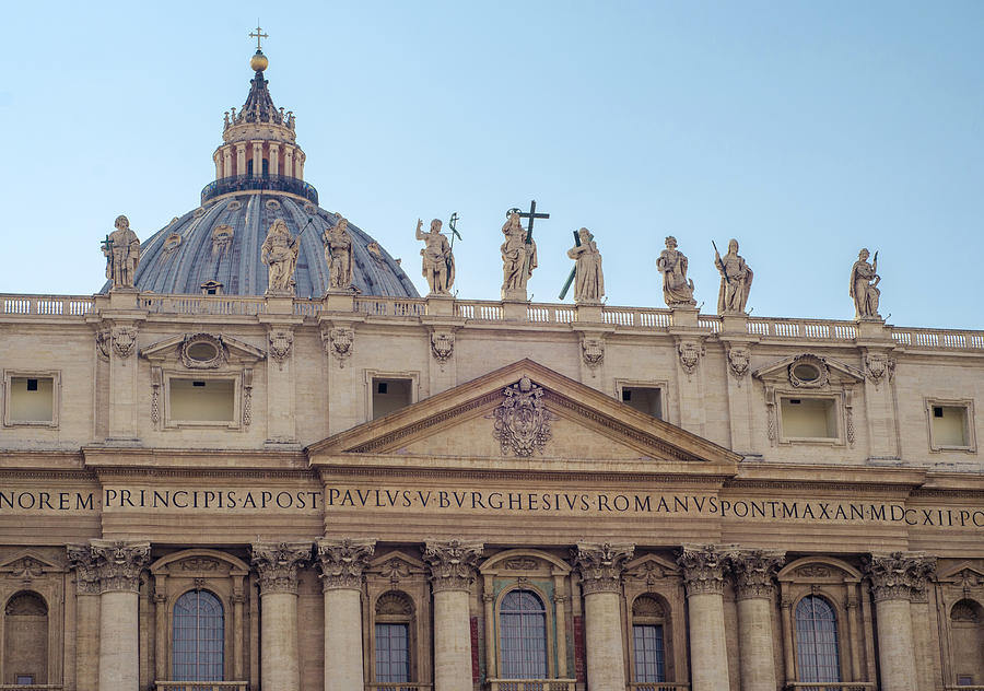 Rome - St Peter Basilica  #1 Photograph by AM FineArtPrints