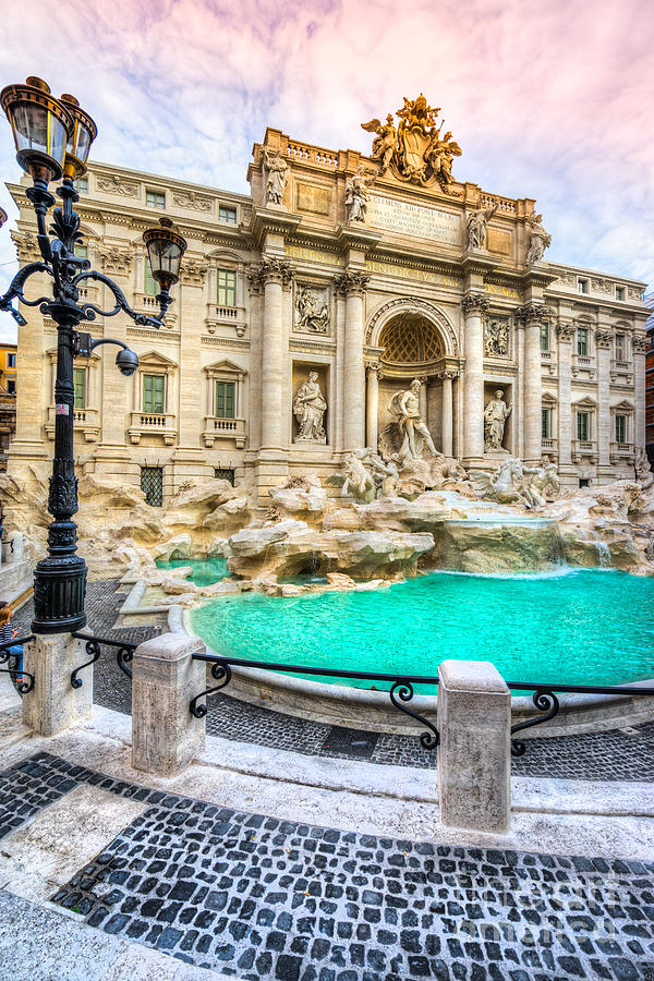 Rome - Trevi Fountain - Italy #1 Photograph by Luciano Mortula
