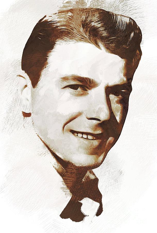 Ronald Reagan, Actor, President Painting