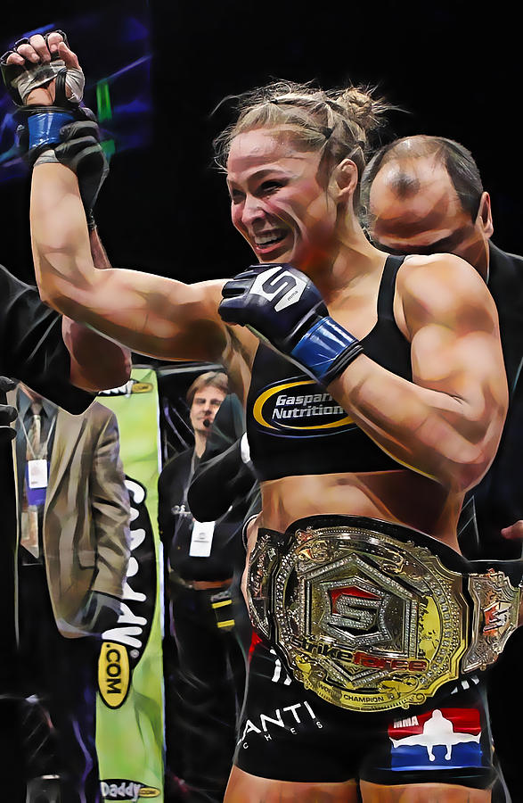 Ronda Jean Rousey #1 Photograph by Marvin Blaine