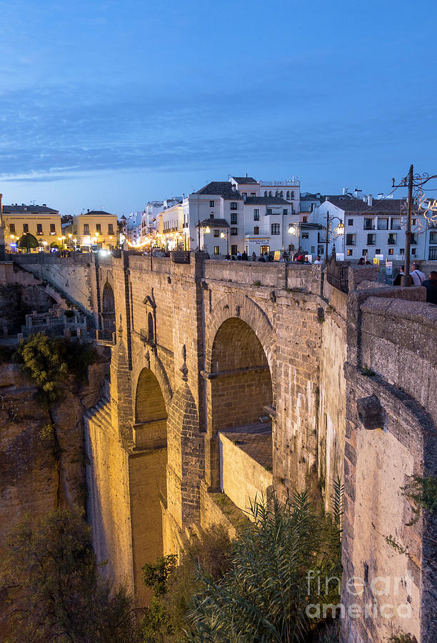 Ronda Malaga, Puente Nuevo, Spain #1 Photograph by Perry Van Munster