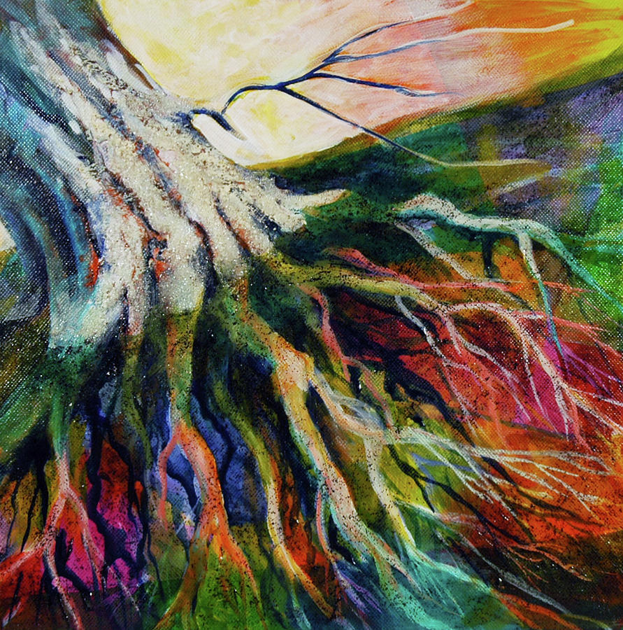 Roots #2 Painting by Cynthia Westbrook