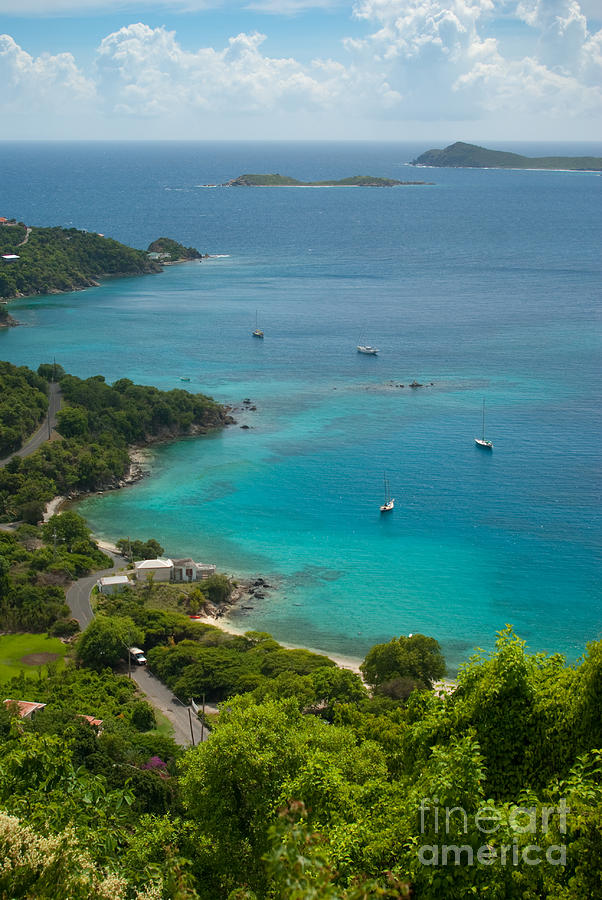 Round Bay on St John - United States Virgin Island #1 Photograph by Anthony Totah