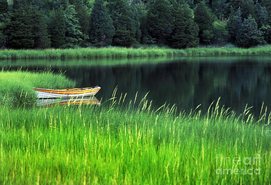 Boat Photograph - Rowboat #1 by John Greim