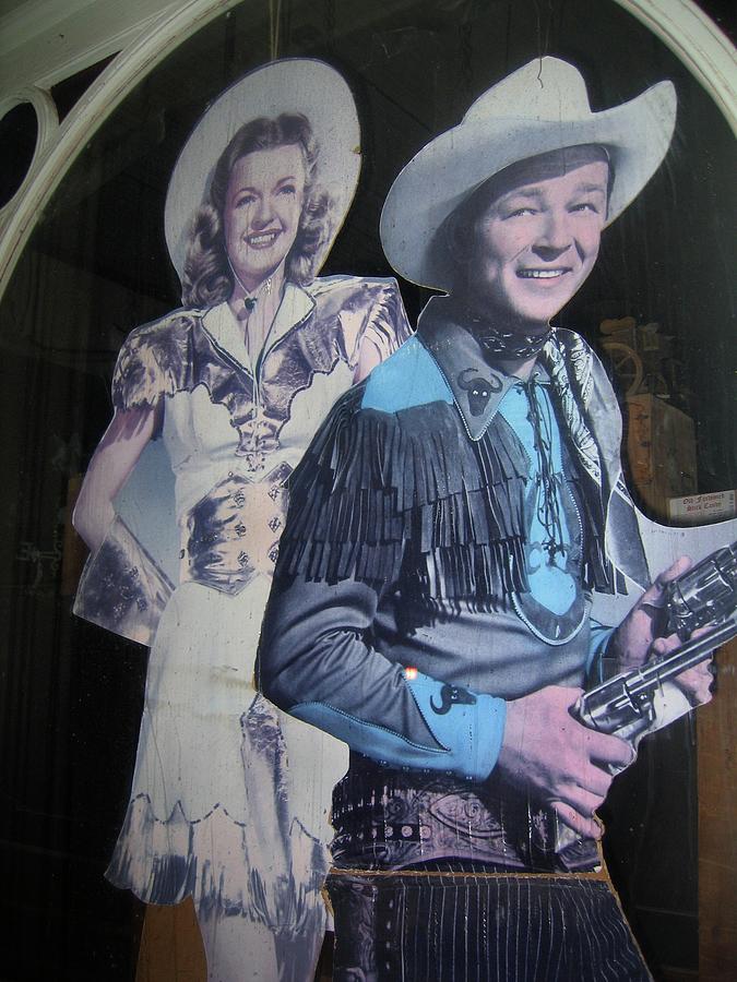Roy Rogers And Dale Evans Cardboard Cut-outs Number 3 Tombstone Arizona 2004 #2 Photograph by David Lee Guss