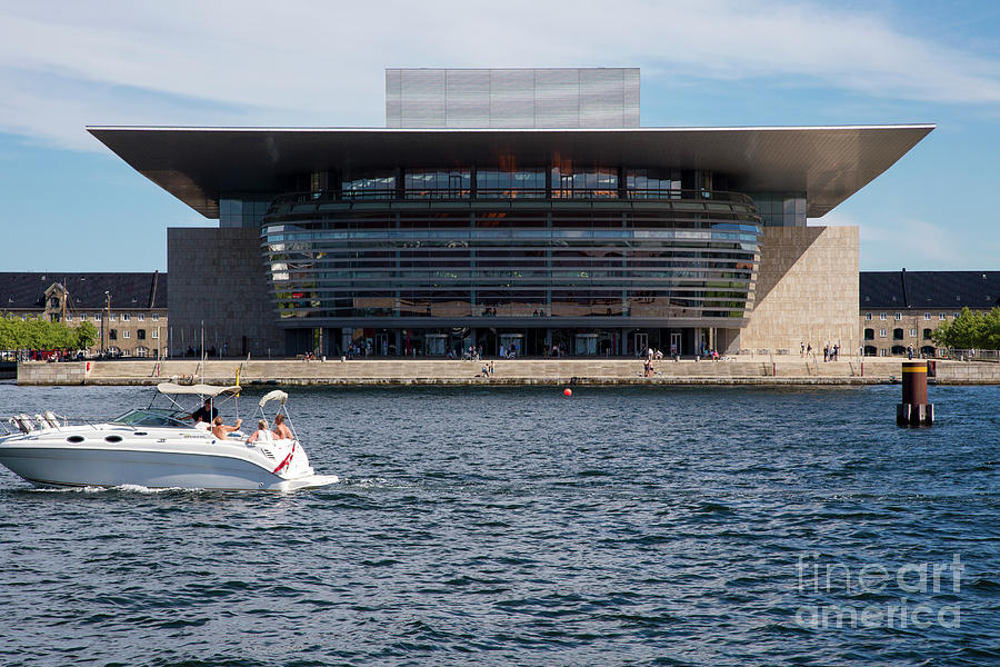 Royal Danish Opera house, Copenhagen #1 Photograph by Jacky Telem