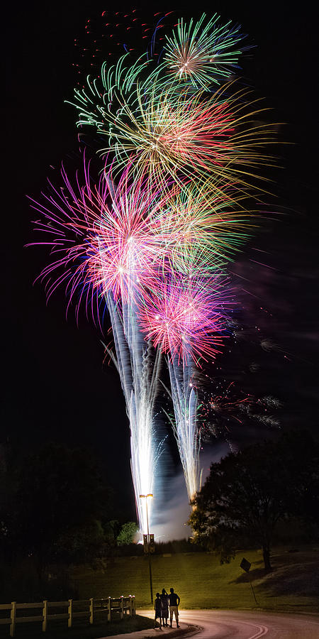 Royal Fireworks #1 Photograph by Joe Kopp