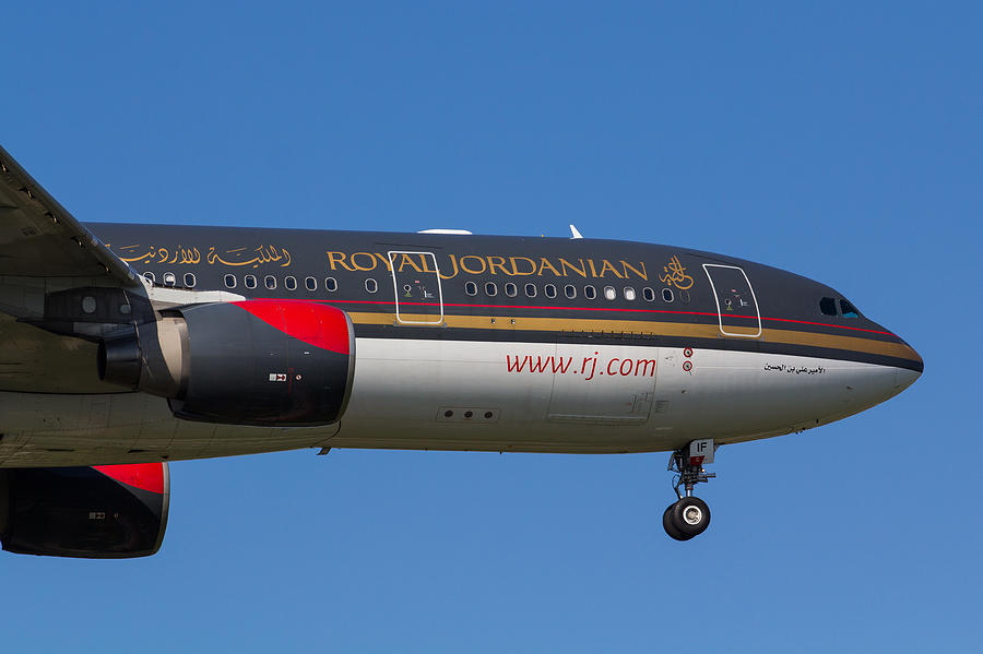 Royal Jordanian Airlines Airbus A330 Photograph by David Pyatt - Pixels