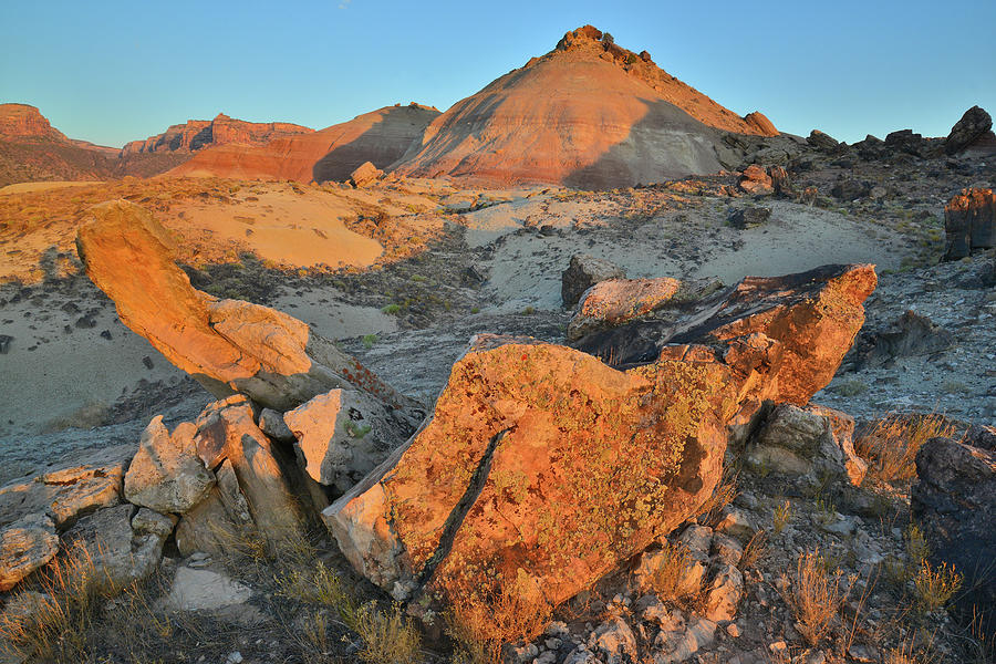 Ruby Mountain Boulders at Sunrise #1 Photograph by Ray Mathis