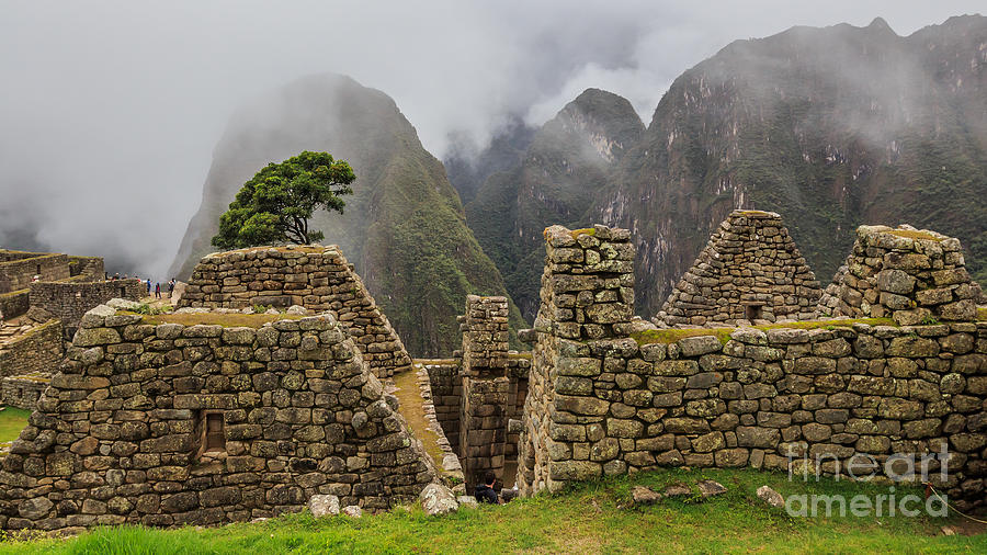 Ruins of  Machu Picchu 1 #1 Photograph by Eyal Aharon