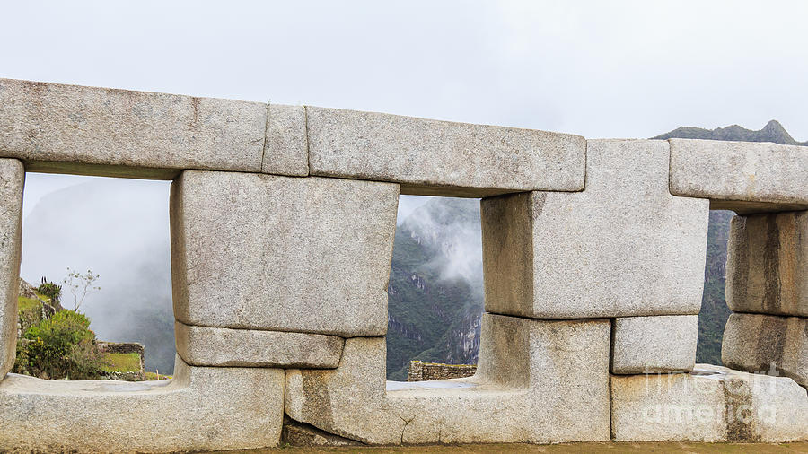 Ruins of  Machu Picchu 2 #1 Photograph by Eyal Aharon