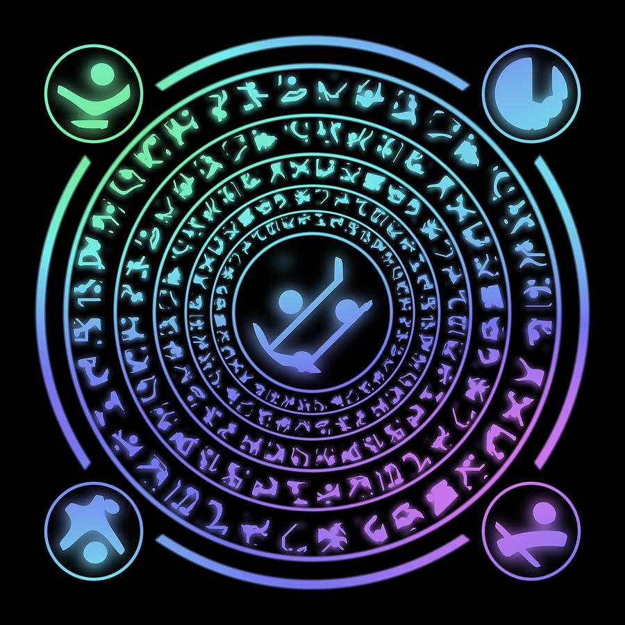 Runes Digital Art by Miroslav Nemecek - Fine Art America