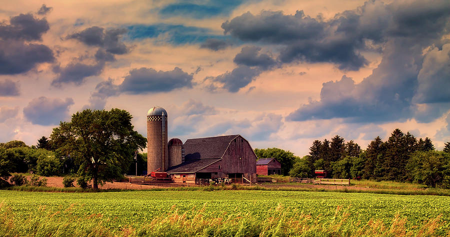 Rural North Dakota Farm Photograph By Mountain Dreams 