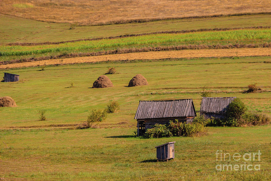 Rural Romanian landscape #1 Photograph by Claudia M Photography