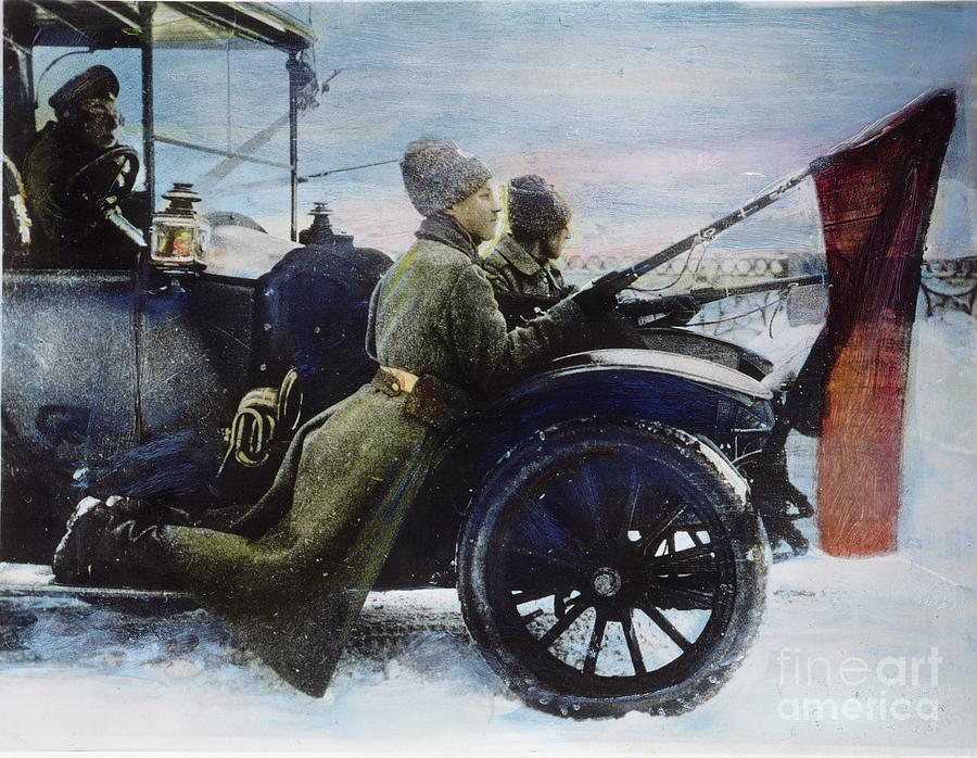 Russian Revolution, 1917 Drawing by Granger Fine Art America