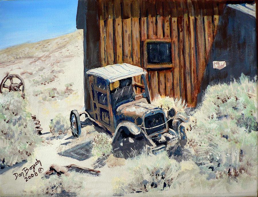 Rust in Peace #1 Painting by Dan Bozich