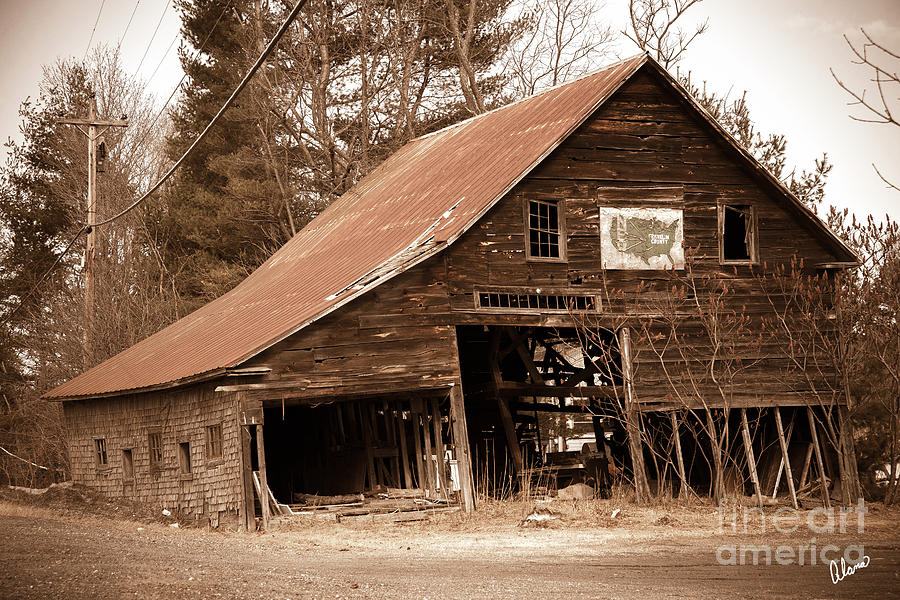 Rustic Barn #1 Photograph by Alana Ranney
