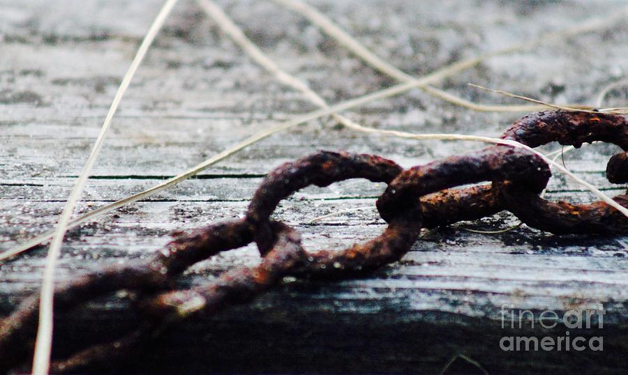 Rusty Chain #1 Photograph by Deena Withycombe