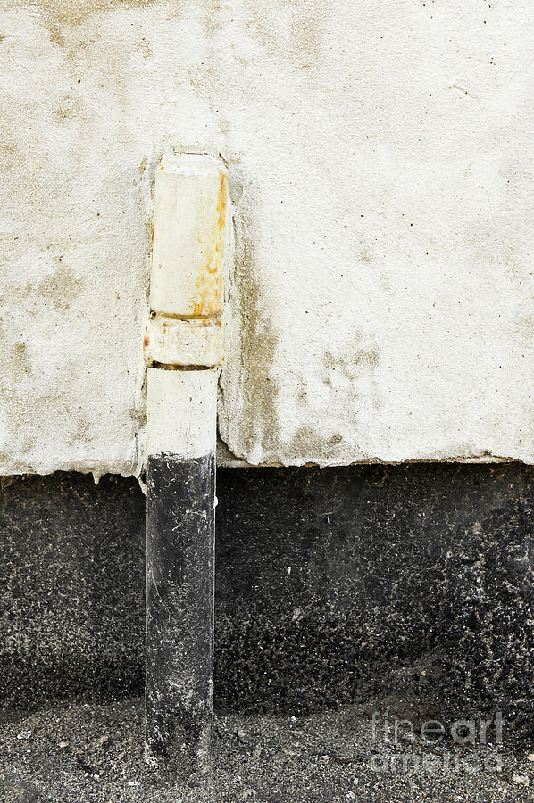Abstract Photograph - Rusty Drainage Pipe by Tom Gowanlock Abstract Photograph - Rusty Drainage Pipe by Tom Gowanlock