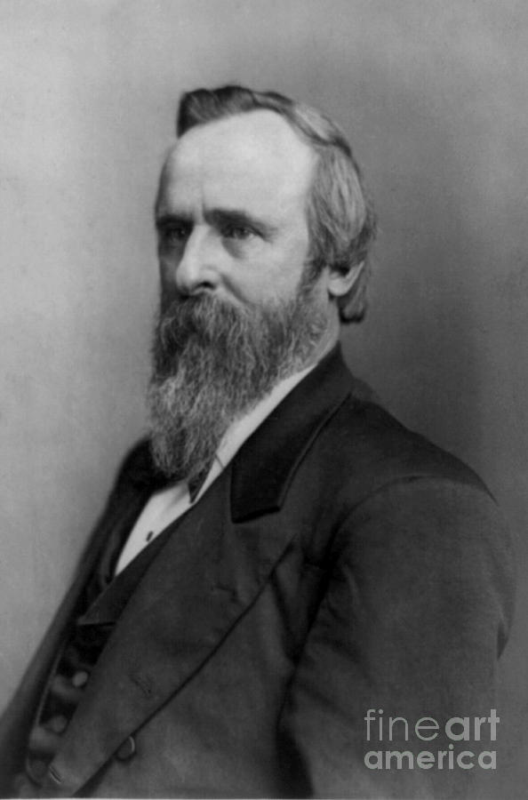 Rutherford B. Hayes, 19th U.s. President #1 Photograph by Science Source