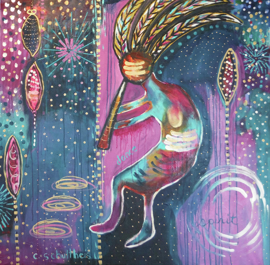 Spirit Dance Painting by Candy Schultheis | Fine Art America