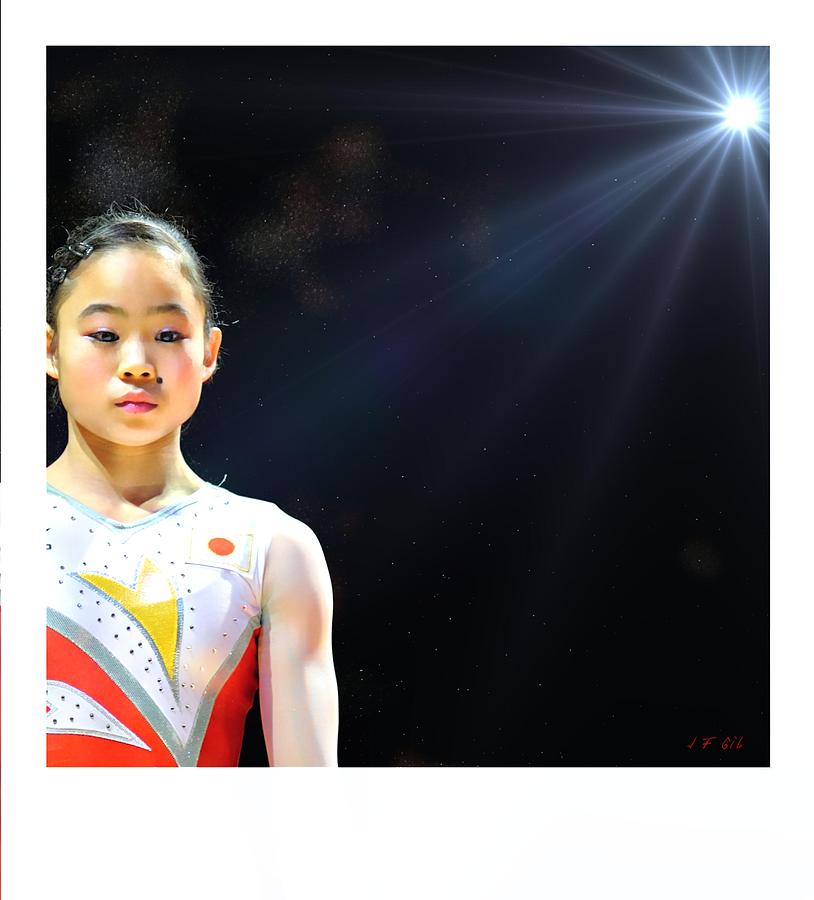 Sae Miyakawa ,Japan,gymnast,  #1 Photograph by Jean Francois Gil